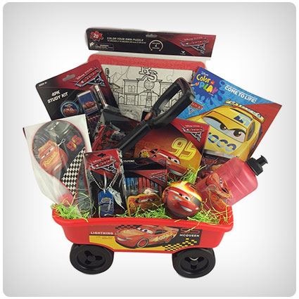 Cars Lightning McQueen Easter Wagon