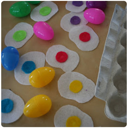 Diy Color Matching Easter Egg Game