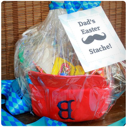 Diy Dad's Easter Stache Idea