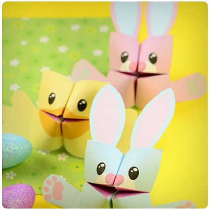 Diy Easter Cootie Catcher