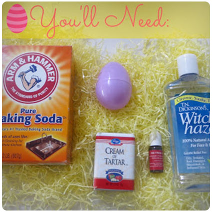 Diy Easter Egg Bath Bombs for Kids