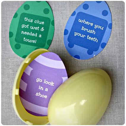 Diy Easter Egg Hunt Clues