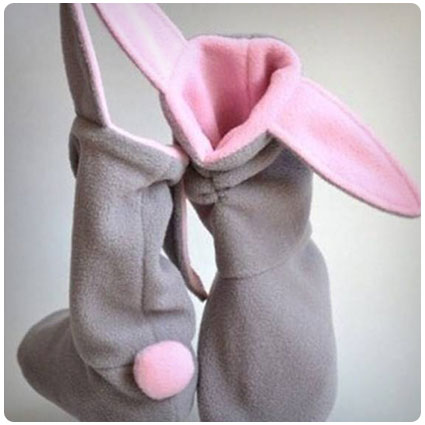 Diy Lovely Bunny Slippers