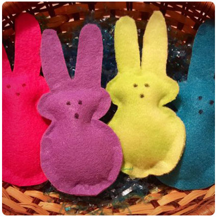 Diy No Sew Easter Bunny Felt Toys