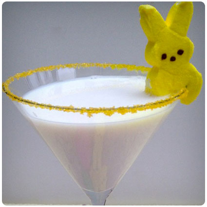 Diy Peep-Tini Easter Martini Recipe