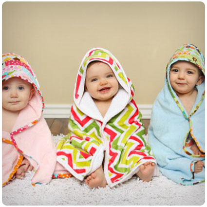 Diy Scrappy Happy Hooded Towels Free Pattern