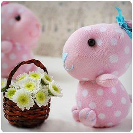 Diy Soft Sock Easter Bunny