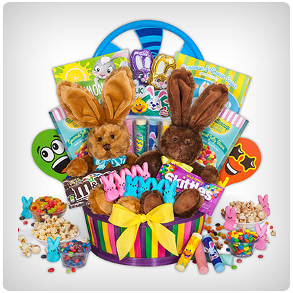 Double Bunny Easter Basket