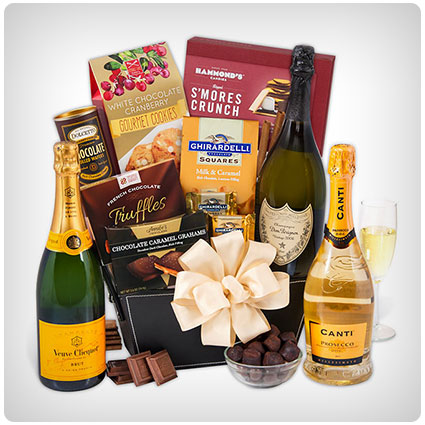 Easter Champagne & Chocolates Gift Basket