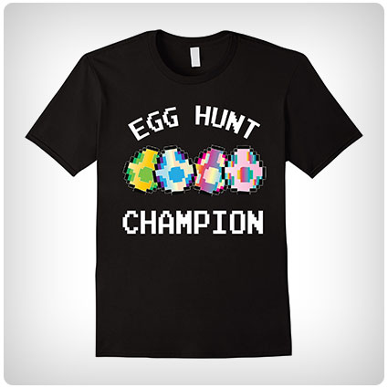 Easter Egg Hunt Champion Gamer Boys Tee