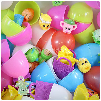 Easter Eggs Filled with Shopkins