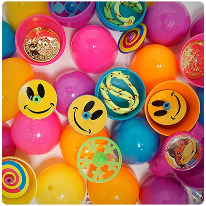 Easter Eggs Prefilled with Toys for Your Egg Hunt