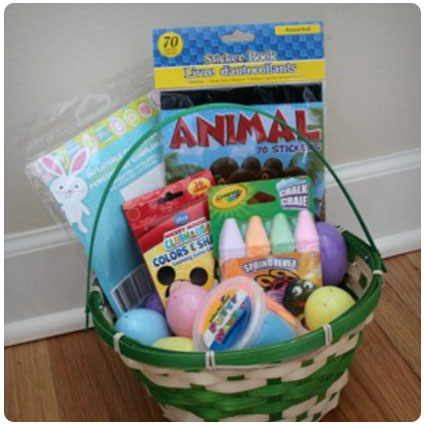 Easy Toddler Approved Dollar Store Easter Basket Ideas