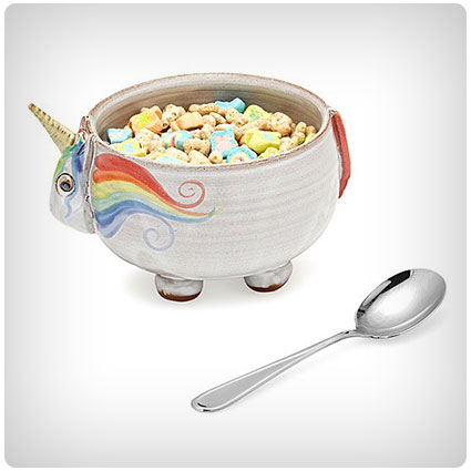 Elwood the Unicorn Cereal Bowl