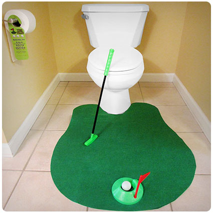 Evelots Potty Golf Game Novelty