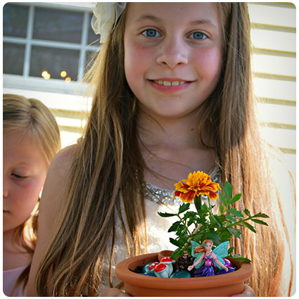 Fairy Garden Easter Egg Filler Idea