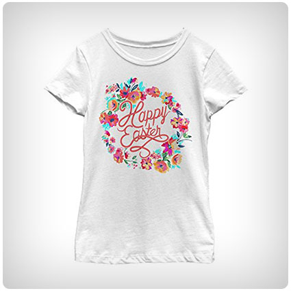 Fifth Sun Girls' Happy Adorable Easter Tee