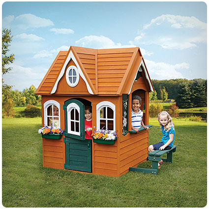 Georgian Manor Wooden Playhouse by KidKraft