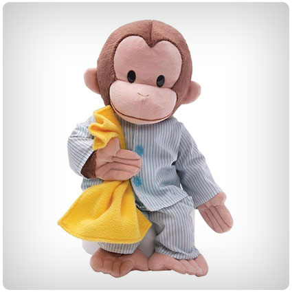 Gund Curious George Pajamas Stuffed Animal