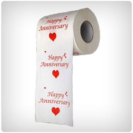 Happy Anniversary Toilet Paper