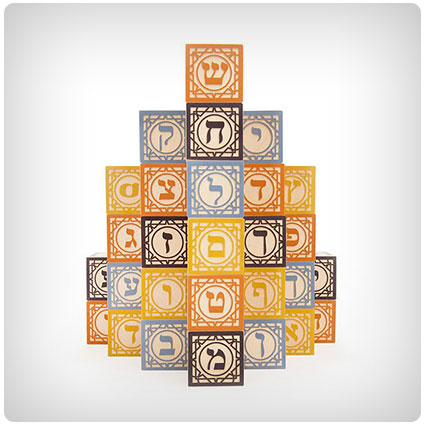 Hebrew Alphabet Blocks