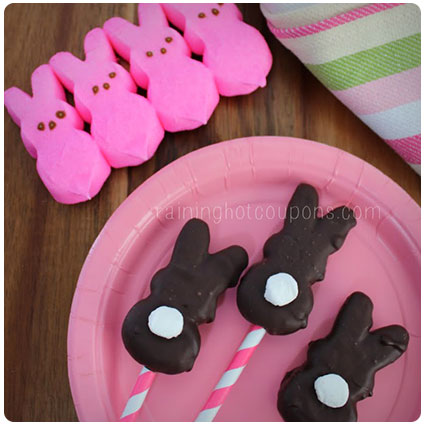 Homemade Chocolate Peeps