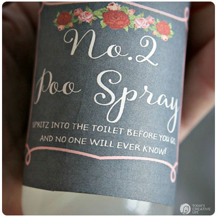 Homemade No. 2 Poo Spray