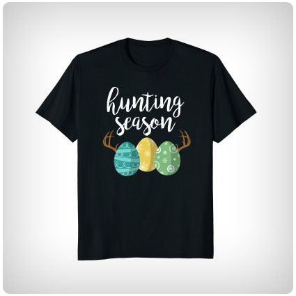 Hunting Season Cute Bunny Funny Easter Shirt