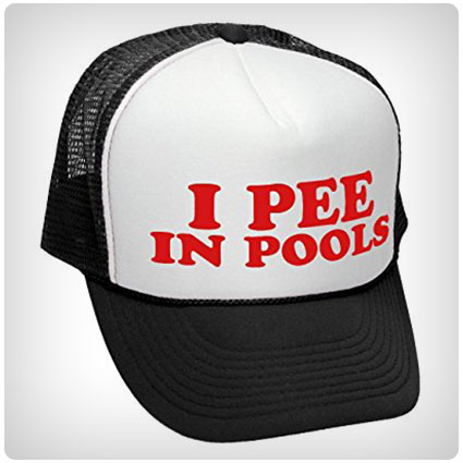 I Pee in Pools Trucker Cap