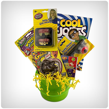 Kids Practical Jokes and Gags Themed Basket