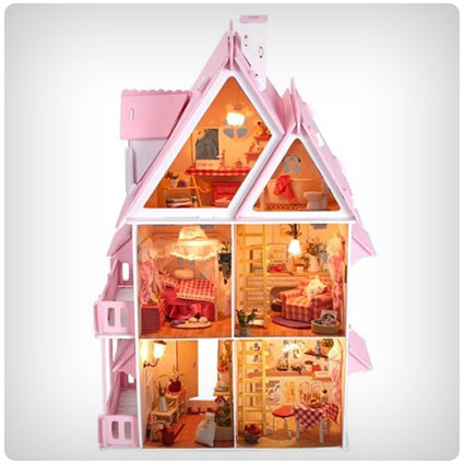 LightInTheBox DIY Wood Dollhouse