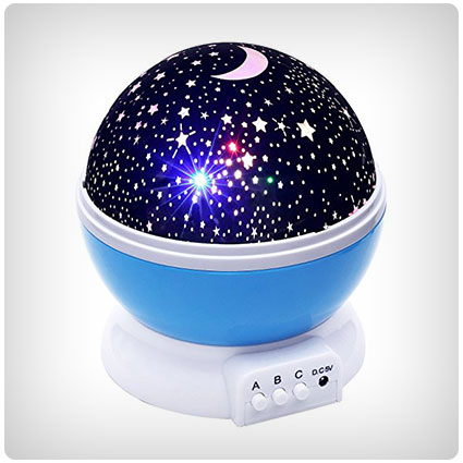 Lizber Baby Night Light Moon Star Projector