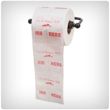Love Is Sharing A Roll Toilet Paper