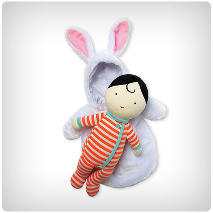 Manhattan Toy Snuggle Baby Doll & Hooded Bunny Sleep Sack