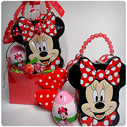 Minnie Mouse Themed Easter Basket