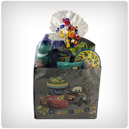 No Sugar Just Toys Cars McQueen Easter Gift Basket