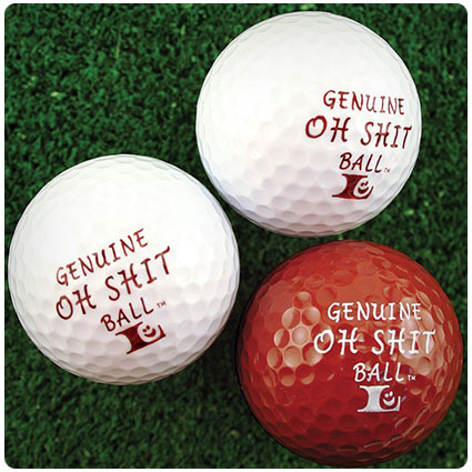 Oh Shit Golf Balls