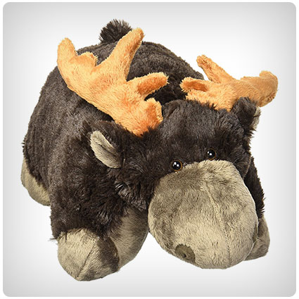 Pillow Pets Chocolate Moose Plush