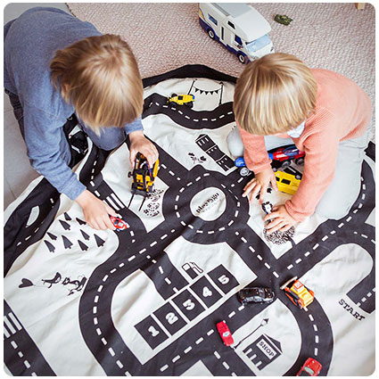 Play and Go Storage Mat Road Map