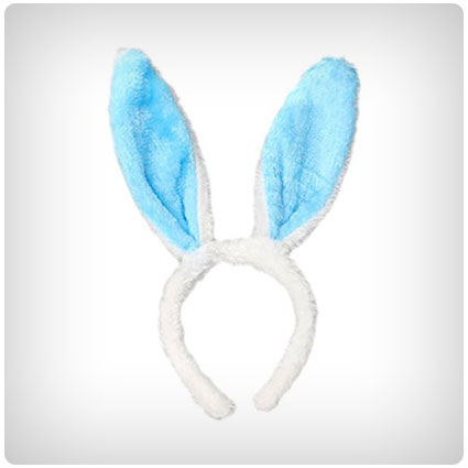 Plush Rabbit Ear Headband