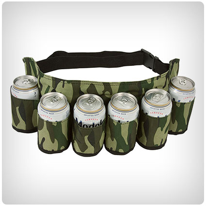 Redneck Beer and Soda Can Holster Belt