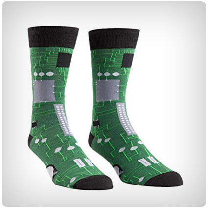 Sock It To Me Circuit Board Socks