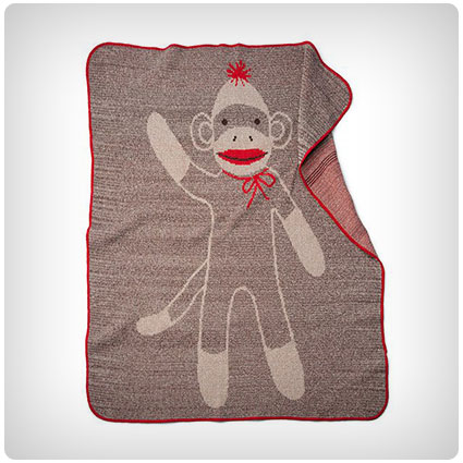 Sock Monkey Blanket