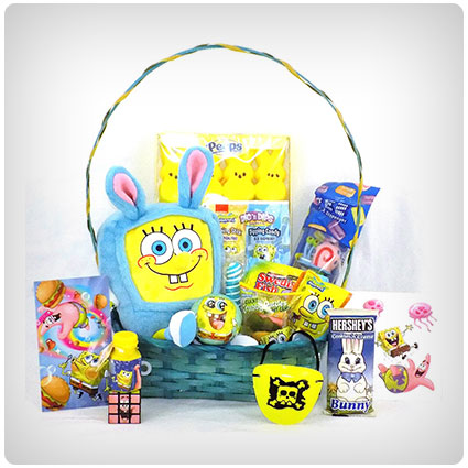 Spongebob Candy and Toy Easter Basket