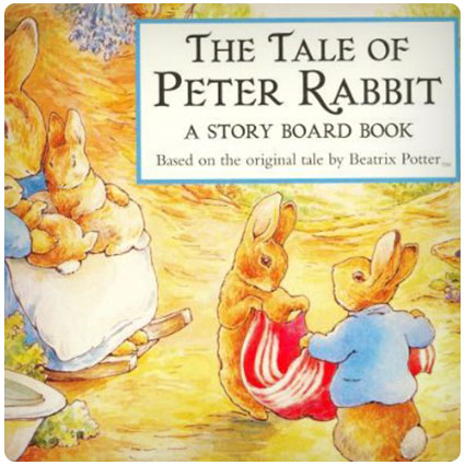 The Tale of Peter Rabbit Story Board Book