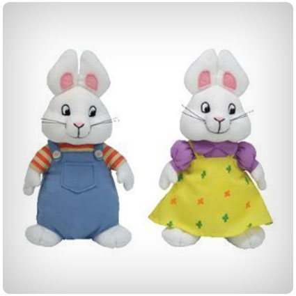 Ty Beanie Baby Max & Ruby Set