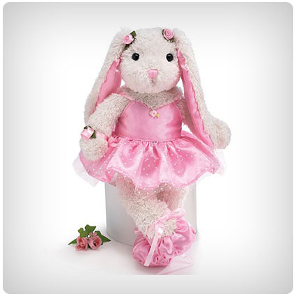 Whimsical Ballerina Bunny Plush Toy