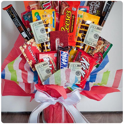 5 Easy Diy Candy Bouquet Gift Tutorials