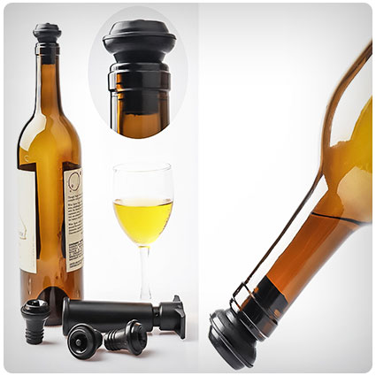 All in One Wine Set With Wine Saver Vacuum Pump
