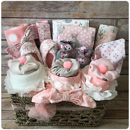 Baby Girl Gift Basket